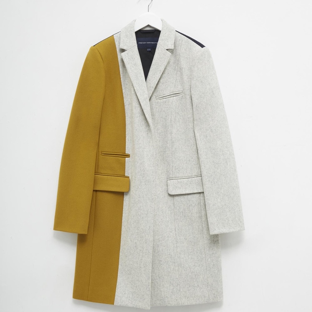 French connection wool coat